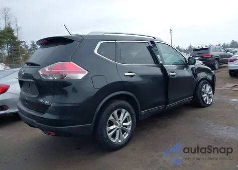 2016 Nissan Rogue Sv из США, поврежденный, VIN 5N1AT2MV9GC731690